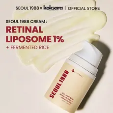 [OFFICIAL] SEOUL 1988 Retinal Liposome 1% + Fermented Rice cream 50ml