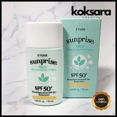 etude house sunprise mild airy finish spf 50+ pa++++