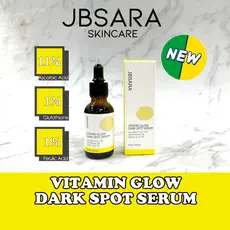 JBSARA Vitamin Glow Dark Spot Serum (Vit C 11% + Glutathione 1% + Ferulic Acid 1%) 30ml