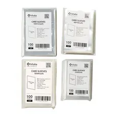 Hihaba Clear_Fit Card Sleeves Soft 100sheets 4types