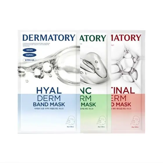 Dermatory Adhesive Band Mask 3types