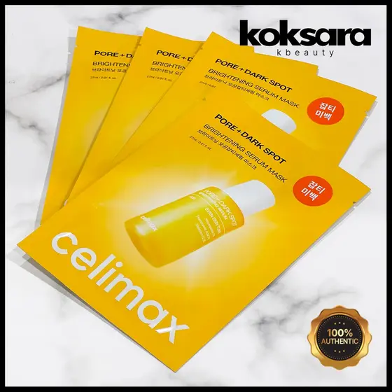 Celimax Brightening Pore Blemish Serum Mask 1EA /4EA sheet