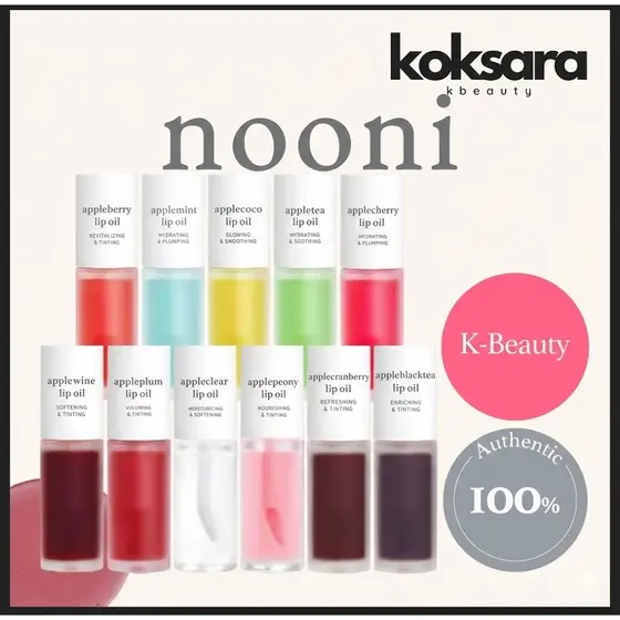 [OFFICIAL] Nooni Lip Oil 3.5ml (19 Colors)