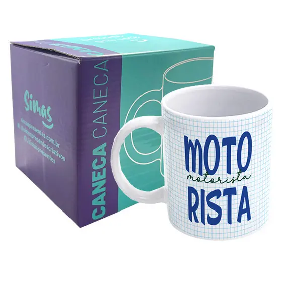 CANECA 300ML - FLORK PROFISSIONAIS - MOTORISTA