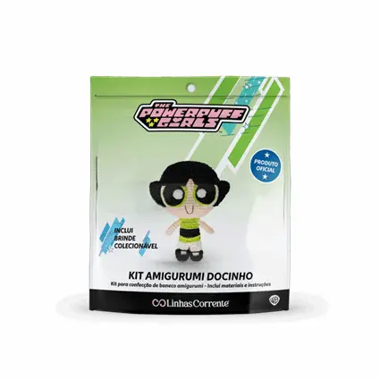 Kit Amigurumi - DOCINHO - MENINAS SUPERPODEROSAS