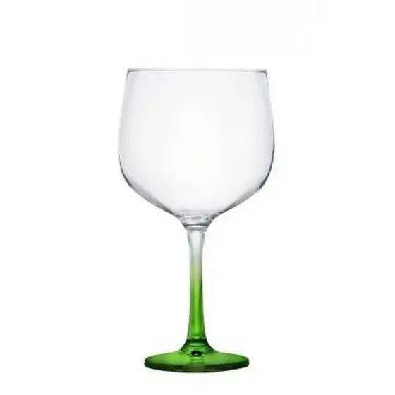 Taça de Vidro - Base Verde
