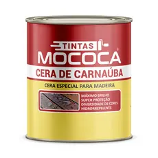 Cera De Carnaúba Mococa Para Madeira Brilhante Cores 900ml