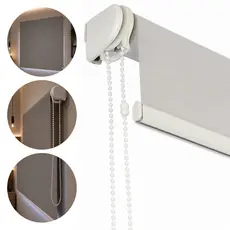Persiana Rolo Blackout Cortina 160x140 Corta Luz Tubo Alumínio Quarto Sala Escritório Escuro Térmica