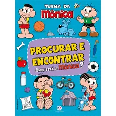 Livro Infantil - Turma da Mônica - Procurar e encontrar Ciranda Cultural