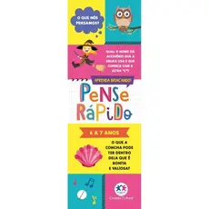 Livro Flash cards Pense rápido -  6 a 7 anos Ciranda Cultural