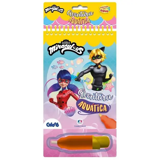 Livro Aquabook Ladybug - Aventura aquática