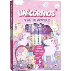 Livro Unicórnios - Meu kit de scrapbook