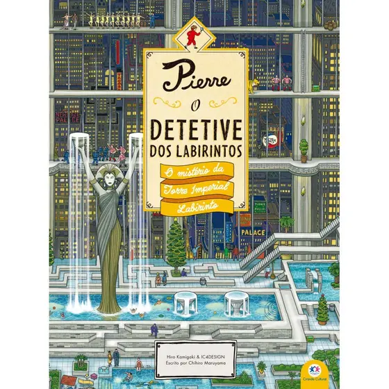 Livro Capa dura Pierre - O detetive dos labirintos - O mistério da