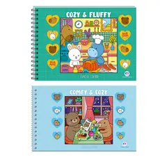 Kit Livros de Colorir - Cozy & Fluffy
