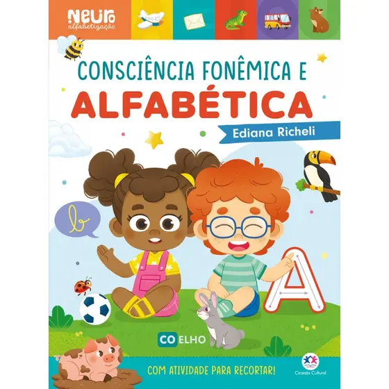 Livro Consciência fonêmica e alfabética