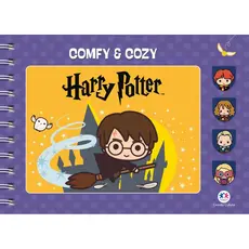 Livro Harry Potter - Comfy and Cozy capa dura de colorir - Ciranda Cultural