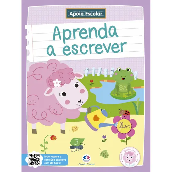 Livro - Apoio Escolar - Aprenda a escrever - Capa comum - Ciranda Cultural
