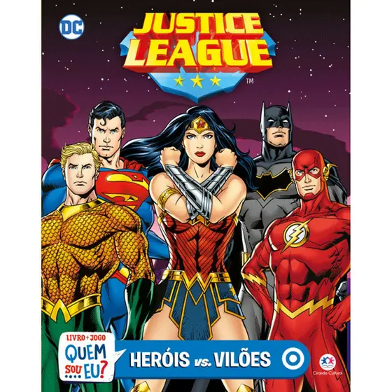 Livro - Jogo Quem sou eu? Heróis vs Vilões - Ciranda Cultural