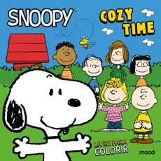 Livro Snoopy - Cozy time - De Colorir