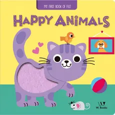 Livro Happy animals - Felt Book