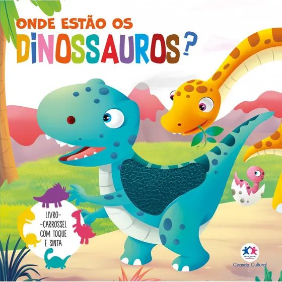 Livro Onde estão os dinossauros?