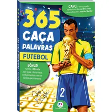Livro 365 Caça-Palavras Futebol Cafu
