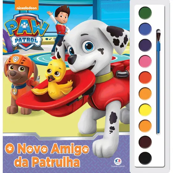 Livro - Patrulha Canina - O novo amigo da Patrulha - Ciranda Cultural