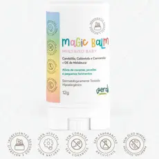 Magic Balm Bálsamo Multiuso para Alívio de Picadas e Coceiras - Verdi Natural - Envio Imediato