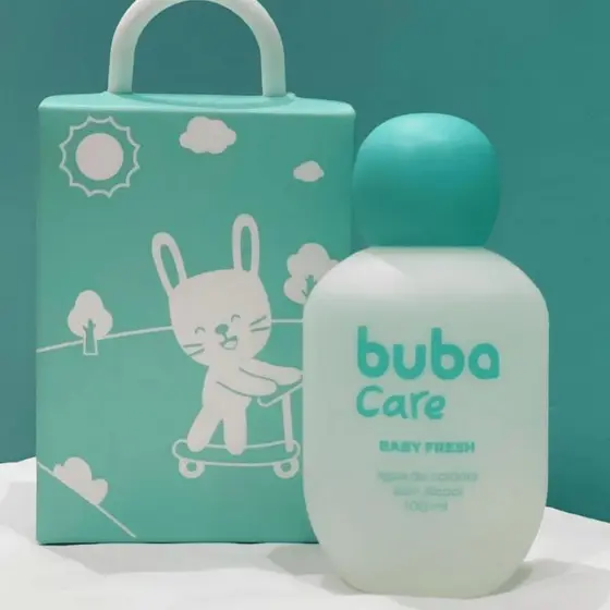 Perfume Bebe Colonia Buba Care Baby Fresh Cheirinho de Paixão 100 ml