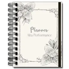 Agenda Planner Alta Performance  EMF Planners - Planejamento estratégico - A5