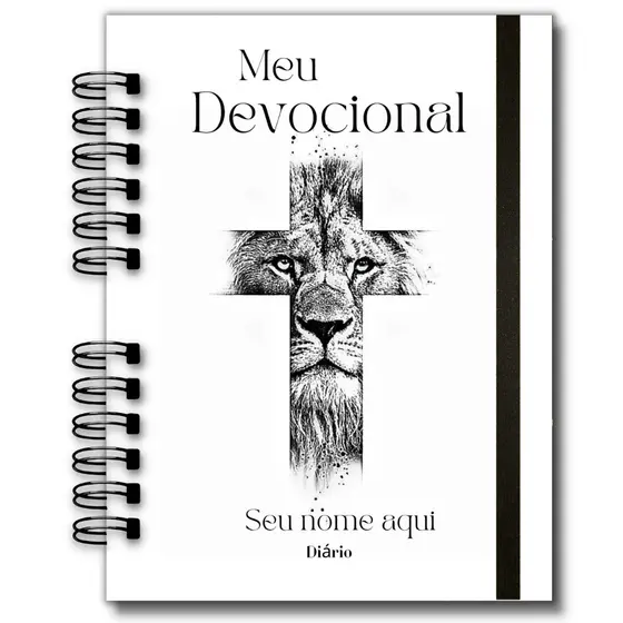 Agenda Planner Devocional- MASCULINO - EMF.Planner - Devocionário - Caderno Devocional