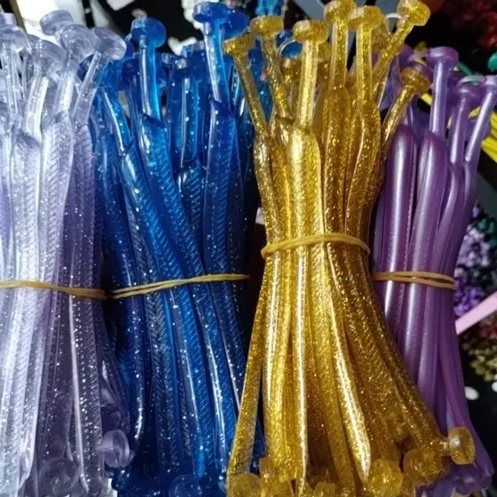tira slim com glitter brilhante 1 par
