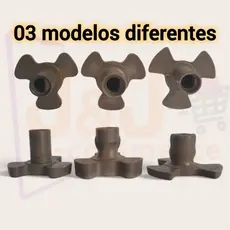 Cruzeta Trevo Rodízio Suporte Prato para Micro-ondas - peça de reuso em ótima condições de uso