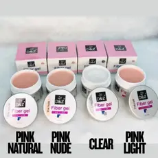 Fiber Gel D&z 18 ml Auto Nivelante Led Uv Unhas Fibra De Vidro