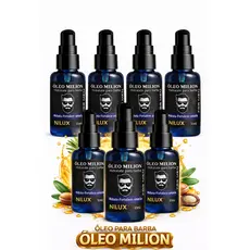 Kit 6 Oleo para barba Milion Nilux 30ml