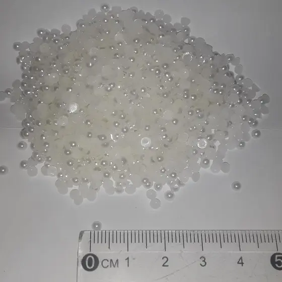 Meia Pérola Abs 3mm BRANCA (COM 3000 unids BARATO)