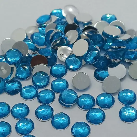 CHATON SEXTAVADO 6MM P/ COLAGEM DE 100 À 500 PÇS