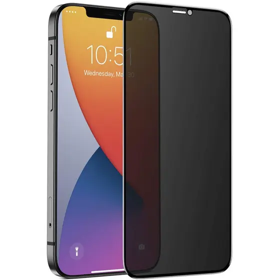 Película Vidro 3D Privacidade Anti Spy iPhone 6 6s 7/8 7/8 Plus X/XS XR XSMAX 11 11Pro 11ProMax 12