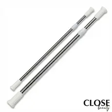 Varão Extensível Inox Cortina Pia de Cozinha, Cortina Box Banheiro, Cortina de Porta Retrátil