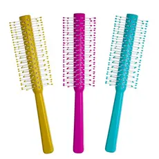 Escova Para Pentear Cabelo Redonda Lilian Cod 519