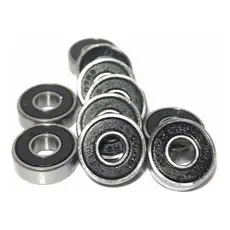 Kit 10 Rolamento 607 2rs 607 - Medidas: 7x19x6mm Vedado Rolima Rolamentos