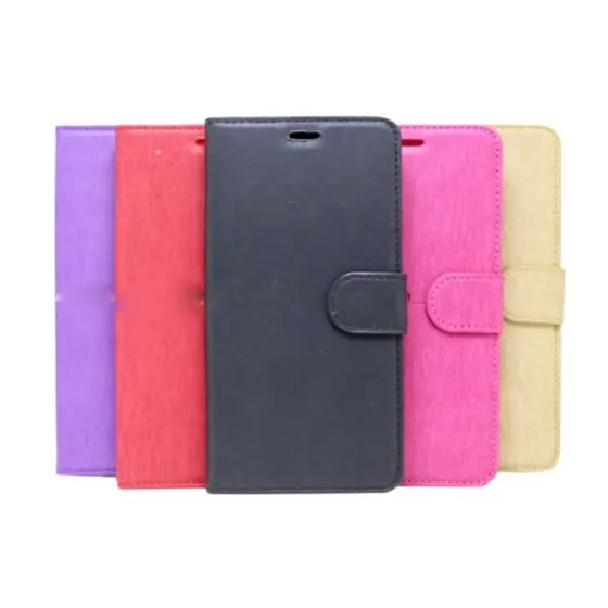 Capa Capinha Carteira Para Iphone 15 Flip Case Cores Lisas Compativel Apple