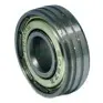 Kit 10 Rolamento 608 zz 608zz com friso lateral - Medidas: 8x22x7mm Blindado Rolima Rolamentos