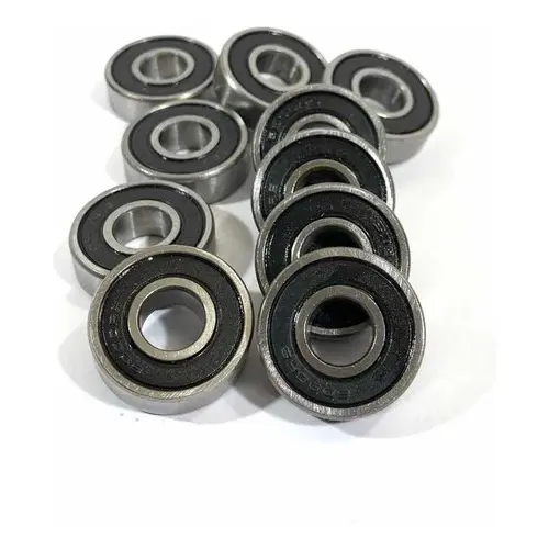 Kit 10 Rolamento 6201 2rs 6201 - Medidas: 12x32x10mm Vedado Rolima Rolamentos