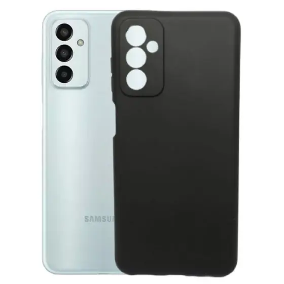 Capa Anti Impacto Aveludada Preta Para Galaxy M13 M23 Compativel Samsung Capinha Anti Choque Case