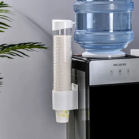 Dispense Suporte Porta Copos 25.5x9x7.5cm Autoadesivo Decorativo Organizador Sem Furos