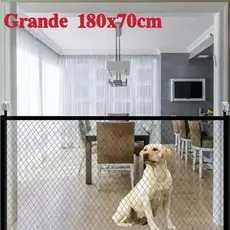 Tela Pet de Proteção Para Cachorro De Porta 180x70cm Grande Casa Gato Cao Bebe