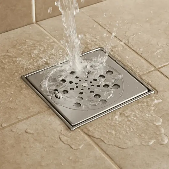 Ralo Grelha Inox Para Banheiro ou Area Gourmet Quadrado 15x15 Com Fecho e Com caixilho