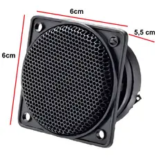 TWEETER PIEZO 150W (PMPO) 2 1/2"  4/8 ohms COM CAPACITOR