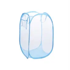 Azul 40x40x70cm Cesto De Roupa Grande  Caixa Cesto Dobrável Para Roupas e Brinquedos Cesto